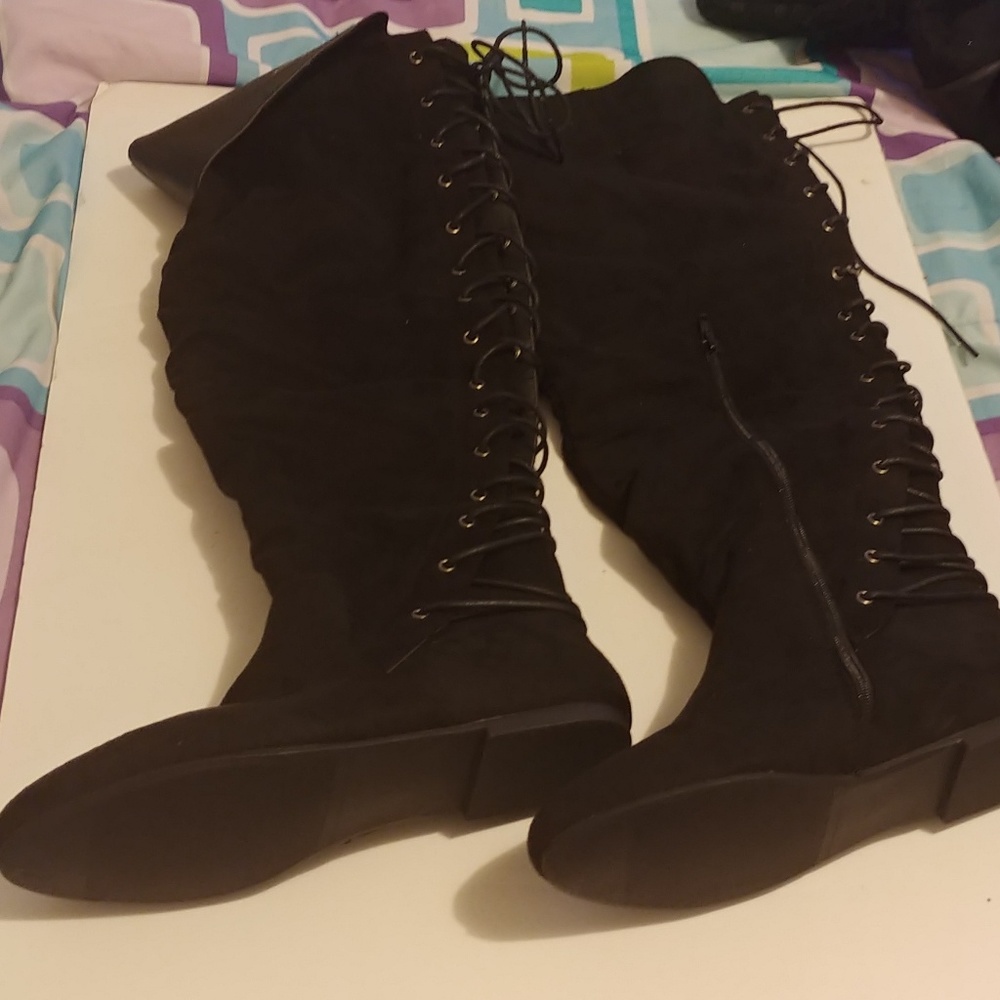 Shoedazzle: Marian Lace Up Boots